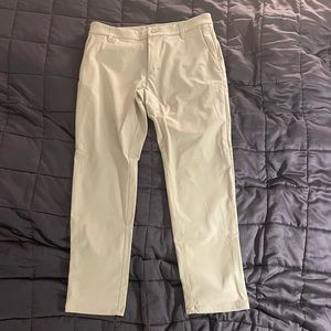 Lulu Lemon ABC Pant 32” White/Khaki
